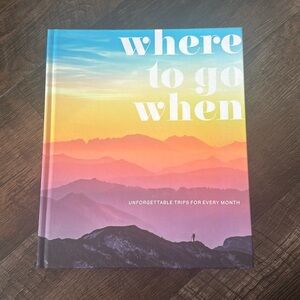 “Where to go When” Travel Coffee Table Book